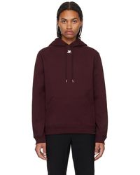 Courreges - Embroidered Hoodie - Lyst