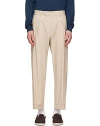 BOSS - Relaxed-Fit Trousers - Lyst