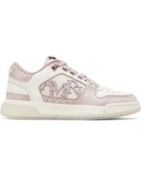 Amiri - Off- Pebbled Classic Low Sneakers - Lyst