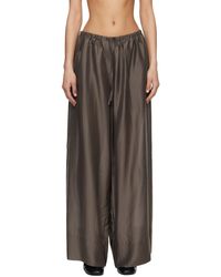 Entire studios - Vento Wide Leg Trousers - Lyst