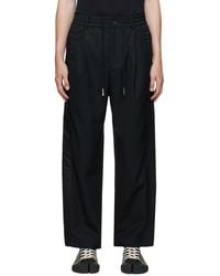Feng Chen Wang - Paneled Trousers - Lyst