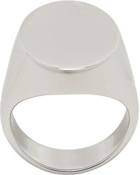 Maison Margiela - Chevaliere Signet Ring - Lyst