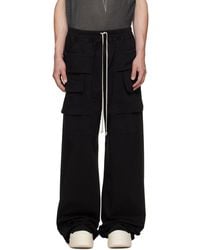Rick Owens - Tower Creatch Wide Cargo Drawstring Pants - Lyst