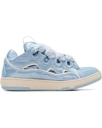 Lanvin - Nylon Curb Sneakers - Lyst
