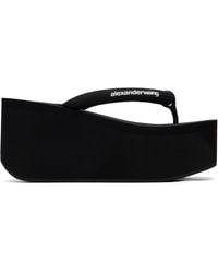 Alexander Wang - Jenna Thong Platform Heeled Sandals - Lyst