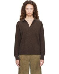 Ssstein - Extra Fine Wool Knit Skipper Sweater - Lyst