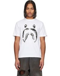 A Bathing Ape - City Camo Shark T-Shirt - Lyst