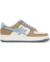 A Bathing Ape - White & Sta #4 Sneakers - Lyst