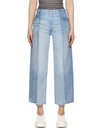 Levi's - Blue Recrafted baggy Dad Jeans - Lyst