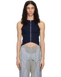 Dion Lee - Ssense Exclusive Fin Tank Top - Lyst