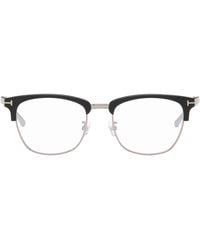 Tom Ford - Block Browline Light Optical Glasses - Lyst