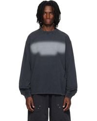 Alexander Wang - Long Sleeve Embossed Halo T-Shirt - Lyst