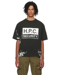 Heron Preston - Black 'h.p.c. Security' T-shirt - Lyst