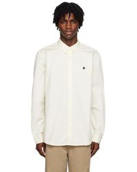 Carhartt - Off-white Madison Shirt - Lyst