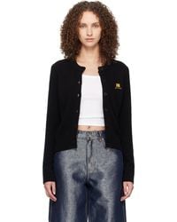 Ganni - Wool Mix Cardigan - Lyst