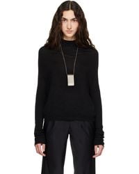 Rick Owens - Tower Ls Crater Sweater - Lyst