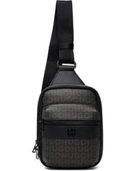 HUGO - Grained Faux-Leather Bag - Lyst