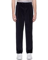 Paul Smith Pink Linen Pleated Trousers for Men