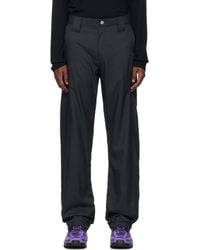 【AFFXWRKS】CURVED PANT BLACK AFFXWRKS_Curved-Pant_TR01B-