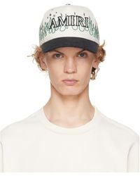 Amiri - Off- & Flames Baseball Cap - Lyst