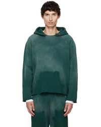 Les Tien - Heavyweight Raw Raglan Hoodie - Lyst
