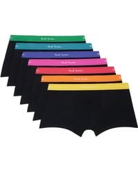 Paul Smith - Seven-Pack Organic-Cotton Boxer Briefs - Lyst