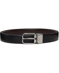 BOSS - Logo Keeper Leather Belt - Lyst