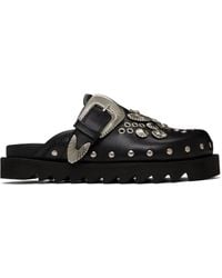 Toga - Eyelet Metal Sabot Slip-On Loafers - Lyst
