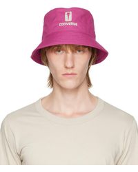 Rick Owens - Pink Converse Edition Bucket Hat - Lyst