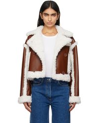 Stand Studio - Off- Kristy Faux-Shearling Jacket - Lyst