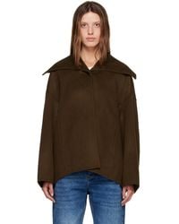 R2W - Nenka Wool Cash Sailor-Collar Jacket - Lyst