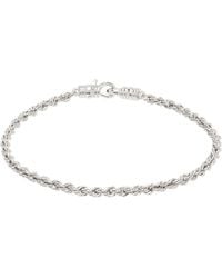Tom Wood - Rope Bracelet - Lyst