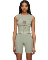 Yuzefi - Keyhole Tank Top - Lyst