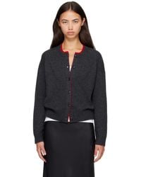 Loulou de Saison - Nicola Bicolor Cashmere Cardigan - Lyst