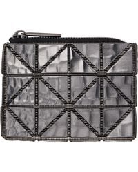 Issey Miyake - Gunmetal Cassette Wallet - Lyst