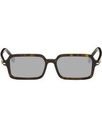Fendi - Selleria Rectangle Sunglasses - Lyst
