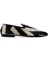 Tom Ford - Off- Jacquard Velvet Steven Loafers - Lyst