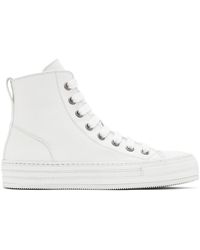 Ann Demeulemeester - Leather Raven Sneakers - Lyst