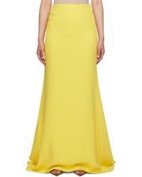 Valentino - Silk Maxi Skirt - Lyst