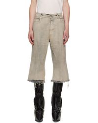 Rick Owens - Tower Bolan Cutoffs Jeans - Lyst