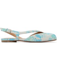 Maison Margiela - Tabi Slingback Ballerina Flats - Lyst