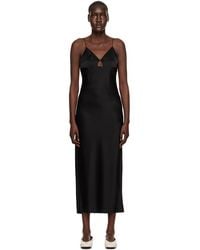 Filippa K - Black Slip Maxi Dress - Lyst