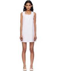 Fruity Booty - Broderie Minidress - Lyst