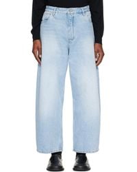 Studio Nicholson - Paolo Wide Leg Jeans - Lyst