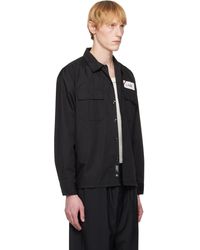 NEIGHBORHOOD CLASSIC WORK C-SHIRT ワークシャツ Black Classic Work Shirt by Neighborhood on Sale