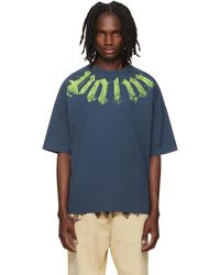 Palm Angels - Big Neck Logo Loose T-Shirt - Lyst