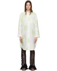 Bode - 'lily Of The Valley' Shirt - Lyst