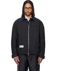 WOOYOUNGMI - Pin Stripe Zip-Up Jacket - Lyst