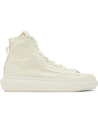 Y-3 - White Nizza High Sneakers - Lyst