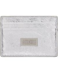 MM6 by Maison Margiela - Numeric Leather Card Holder - Lyst